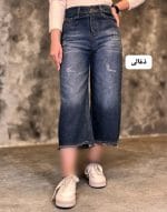شلوار واید ریش دار نیلا 3356