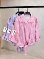 شومیز زبرا پاپیون گره ای 1335