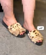 دمپایی خزدار پیچک 8307