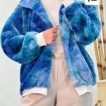 کاپشن تدی طرح دار 2163