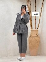 ست کت شلوار دیپلمات نیلگون 2285