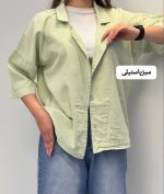 شومیز باکسی نفیسه 2276