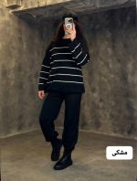 ست بافت راه راه بهرخ 4135