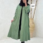 مانتو مخمل فندق 2153 (398)