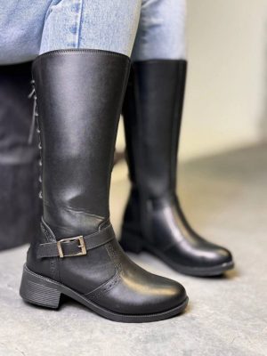 بوت بلند پشت بندی دنیز 8305