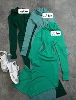ماکسی یقه اسکی فینگر دار 553