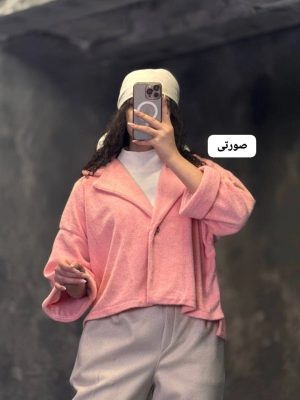 کت باکسی ساده طلا 2335