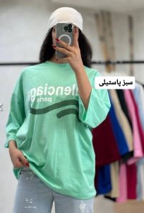 4103تیشرت باکسی Balenciaga