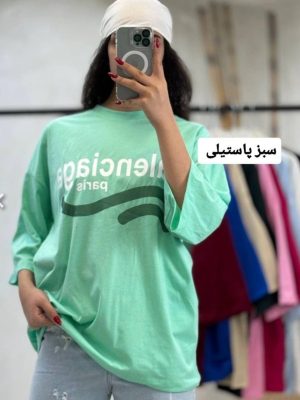4103تیشرت باکسی Balenciaga