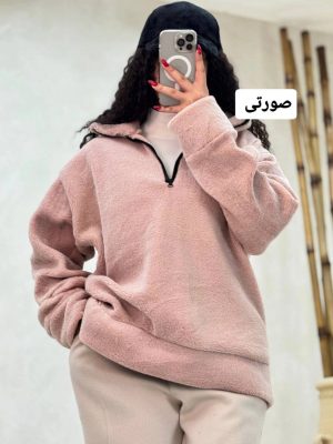 تدی نیم زیپ گلارین 1105