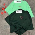 تیشرت باکسی قلب 4103