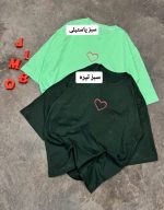 تیشرت باکسی قلب 4103