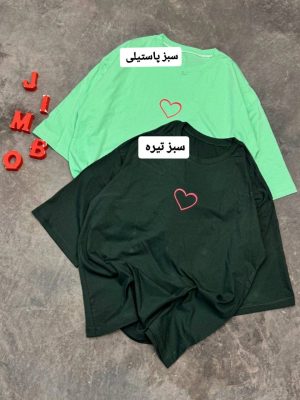 تیشرت باکسی قلب 4103