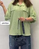 شومیز پفکی باکسی پامیلا 1283