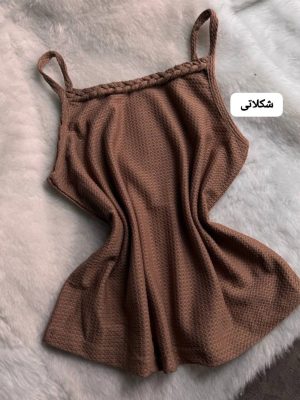 کراپ یقه بافت تیهو 5216