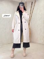 ترنج کت بلند یقه زیپ 2188