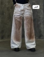 شلوار بالونی سایه دار 3342