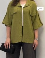 شومیز پفکی باکسی پامیلا 1283