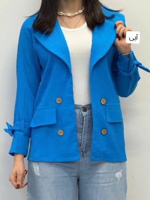 شومیز آستین بند چوبی 1279 (398)