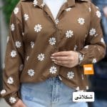 شومیز بابونه گره ای 1302