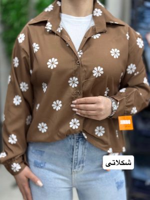 شومیز بابونه گره ای 1302