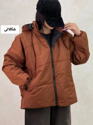 کاپشن کلاه دار ژکلین 1107