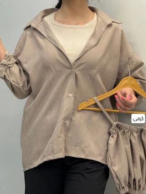 کراپ شومیز نگینی 1326