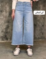 شلوار واید ریش دار نیلا 3356