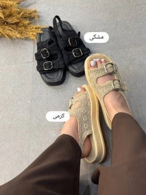 صندل حصیری سگکی 8197