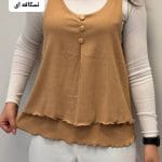 تاب بلند عروسکی سه دکمه رونیا 5251