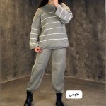 ست بافت راه راه بهرخ 4135
