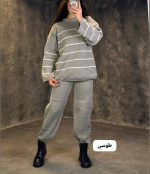 ست بافت راه راه بهرخ 4135