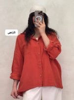 شومیز ساده دبل فیس لیرا 1272 (398)