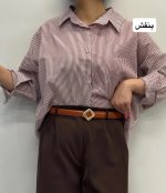 شومیز ترند راه راه ادلیا 1153