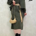 ست اورال و بافت کتی نارنج 4124