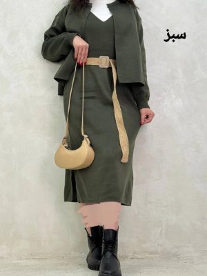 ست اورال و بافت کتی نارنج 4124