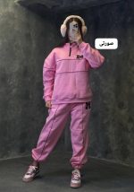 ست دورس شلوار نیم زیپ ملک 1269