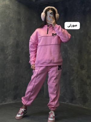 ست دورس شلوار نیم زیپ ملک 1269