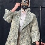 کت ژاکارد یقه دار پونه 2231