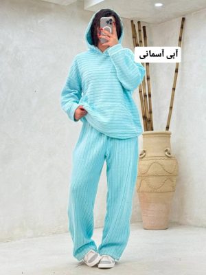 ست هودی شلوار حوله ای 1100