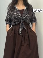 شومیز پلنگی دلیا 1312