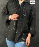 شومیز پولکی مروارید 1159