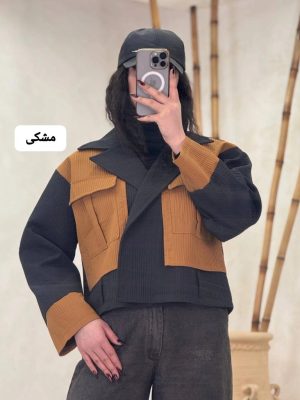 ترنج کت دورنگ کبریتی ایسل 1248 (498)