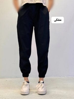 شلوار جاگر کتان امید 3287