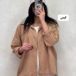 شومیز ساده دبل فیس لیرا 1272 (398)