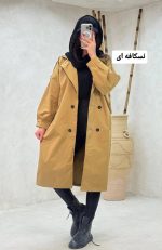 ترنج کت بلند یقه زیپ 2188