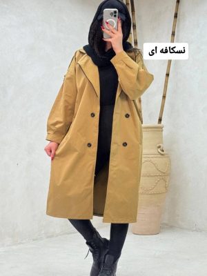 ترنج کت بلند یقه زیپ 2188