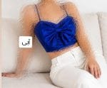 کراپ مجلسی ساتن پاپیونی