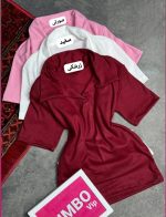 کراپ یقه دار ریحانه 587