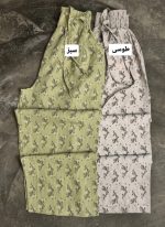 شلوار گلی لینا 3296